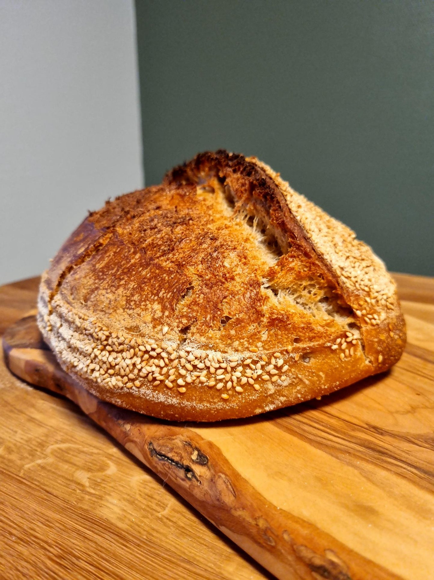 Vital spelt surdeigsbrød